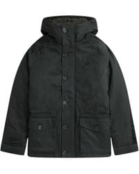 Fred Perry - Short Snorkel Night Parka Jacket - Lyst