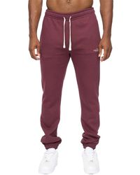 Crosshatch - Mappedout Jogging Bottoms (Raisin) - Lyst