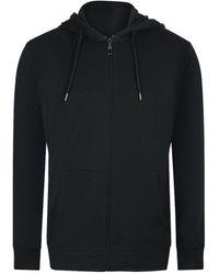 Roberto Cavalli - Traditional Style Leopard Design Zip-Up Hoodie Cotton - Lyst