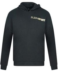 Philipp Plein - Block Logo On Chest Hoodie Cotton - Lyst