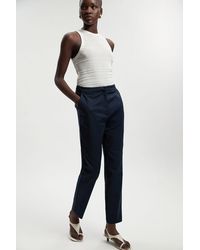 Karen Millen - Petite Essential Techno Woven Trouser - Lyst