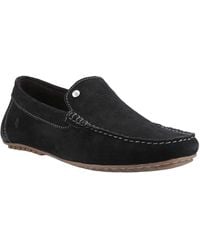 Hush Puppies - Ralph Suede Leather Loafers - Lyst