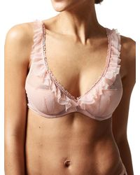 Chantal Thomass - Abysse T-Shirt Plunge Bra - Lyst