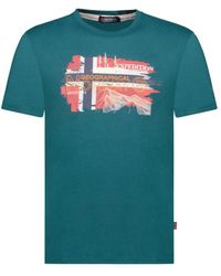 GEOGRAPHICAL NORWAY - Short Sleeve T-Shirt Sy1366Hgn - Lyst