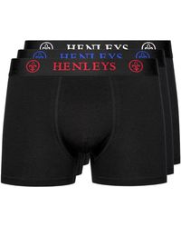Henleys - Trilock Boxer Shorts 3Pk - Lyst