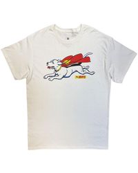 Dc Comics - Adult Superman Krypto Flying T-Shirt - Lyst