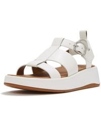 Fitflop - F-Mode Fisherman Leather Urban Narrow Fit Sandals - Lyst