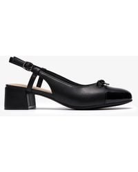 Clarks - Iridessa Sling Leather Shoes - Lyst