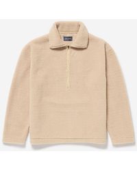 Oliver Sweeney - Heavy Weight Half Zip Fleece - Lyst