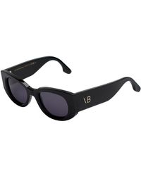 Victoria Beckham - Oval Sunglasses Vb654S - Lyst