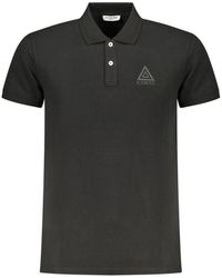 Iceberg - Zwarte Poloshirt Met Logo Van Een Ijsbergdriehoek - Lyst