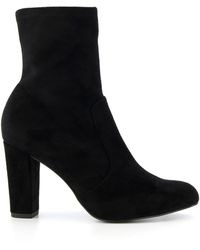 Dune - Oty Stretch Heeled Ankle Boots - Lyst