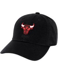 Mitchell & Ness - Nba Chicago Bulls Cord Dad Cap Cotton - Lyst