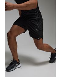 BoohooMAN - Active Perforated Stretch Woven Regular Fit 5Inch Short - Lyst