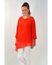 Wallis - Layered Chiffon Swing Blouse - Lyst