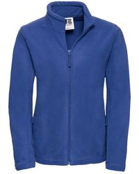 Russell - Ladies Full Zip Outdoor Fleece Jacket (Bright Royal) - Lyst