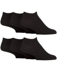 Gentle Grip - 6Er-Pack Herren Diabetiker Trainer-Socken - Lyst