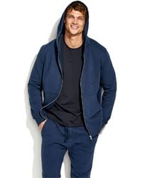 Panos Emporio - Element Cotton Hoodie - Lyst
