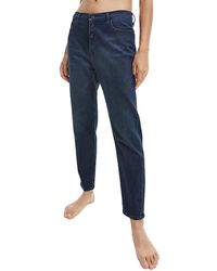 Calvin Klein - Calvin Klein Damesjeans Mom Jeans - Lyst