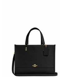 COACH - Refined Pebbled Leather Dempsey Carryall Bag - Lyst