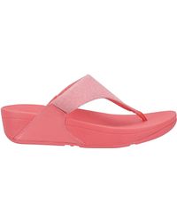 Fitflop - Ladies Lulu Shimmerlux Flip Flops (Rosy) - Lyst