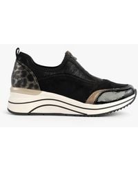 Remonte - D0T08-02 Front Zip Wedge Trainer - Lyst
