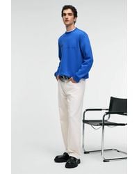 Grimelange - Printed Logo Crew Neck Sweatshirt - Lyst