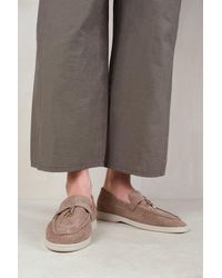 Where's That From - 'Pegasus' Slip On Trim Loafers With Accessory Detailing - Lyst