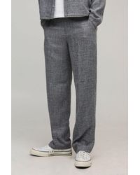 BoohooMAN - Relaxed Fixed Waist Pants - Lyst