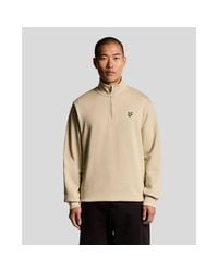Lyle & Scott - Loopback Quarter Zip Sweatshirt - Lyst
