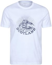 Mountain Warehouse - Regional Ben Nevis Graphic T-Shirt Breathable Casual Everyday Tee Cotton - Lyst