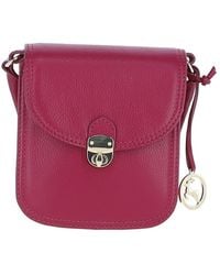 Ashwood Leather - Elegant Crossbody Bag With Twist Lock - Lyst