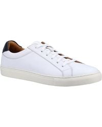 Hush Puppies - Colton Leather Trainers - Lyst