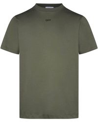 Off-White c/o Virgil Abloh - Off- Tonal Arrow Slim Fit T- Shirt - Lyst