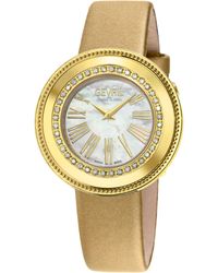 Gevril - Gandria Swiss Diamond Mop Dial, Genuine Italian Made Leather Watch - Lyst