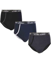 KAM Jeanswear - Kam Big & Tall Multipack Of 3 Briefs - Lyst
