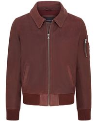 Infinity Leather - A2 Cowhide Bomber Jacket-Eura - Lyst