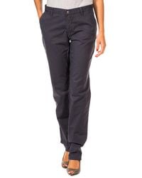Gaastra - Lange Recht Gesneden Broek Met Zomen 31693810 Vrouw - Lyst