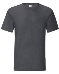 Fruit Of The Loom - Iconic T-Shirt (Pack Of 5) (Dark Heather) - Lyst