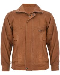 Infinity Leather - Nappa Bluson Tailored Bomber Jacket - Lyst
