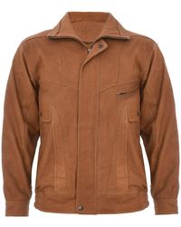 Infinity Leather - Nappa Bluson Tailored Bomber Jacket - Lyst