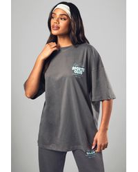 DSGN Studio - Sports Bubble Slogan Oversized T-Shirt - Lyst