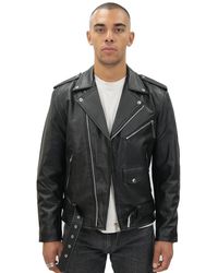 Infinity Leather - Cow-Hide Brando Jacket -Venice - Lyst