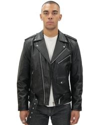 Infinity Leather - Cow-Hide Brando Jacket -Venice - Lyst