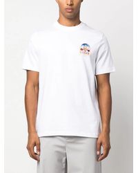 CASABLANCA - Vue De L'Arche Printed T-Shirt - Lyst