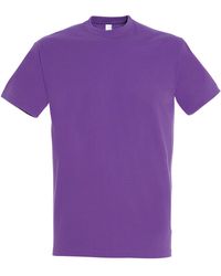 Sol's - Imperial Heavyweight Short Sleeve T-Shirt (Light) - Lyst