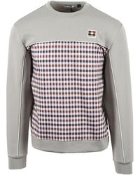 Aquascutum - Club Crewneck Salvia - Lyst