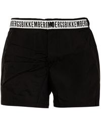 Bikkembergs - Korte Boardshort Voor Met Knoop - Lyst