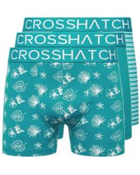 Crosshatch - Hovland Boxer Shorts (Pack Of 3) (Tropical) - Lyst