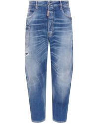 DSquared² - Medium Small Hole Wash Kawaii Jeans Cotton - Lyst